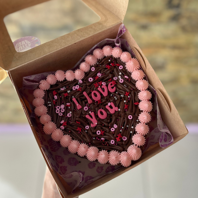 PIZZA DE BROWNIE <3 15 CM