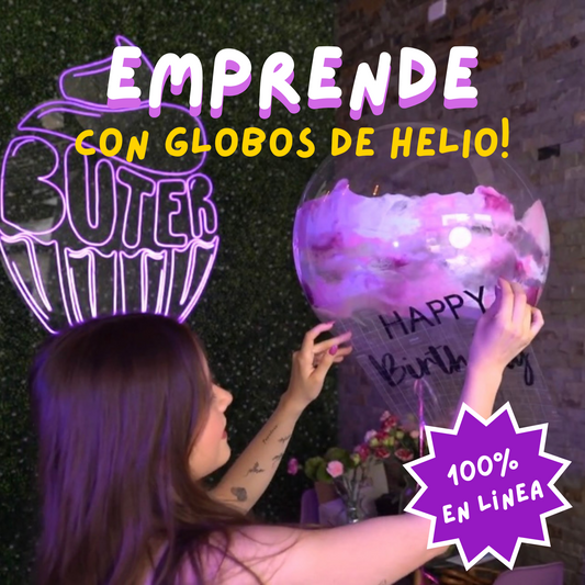 CURSO PRE-GRABADO "EMPRENDE CON GLOBOS" 1.0