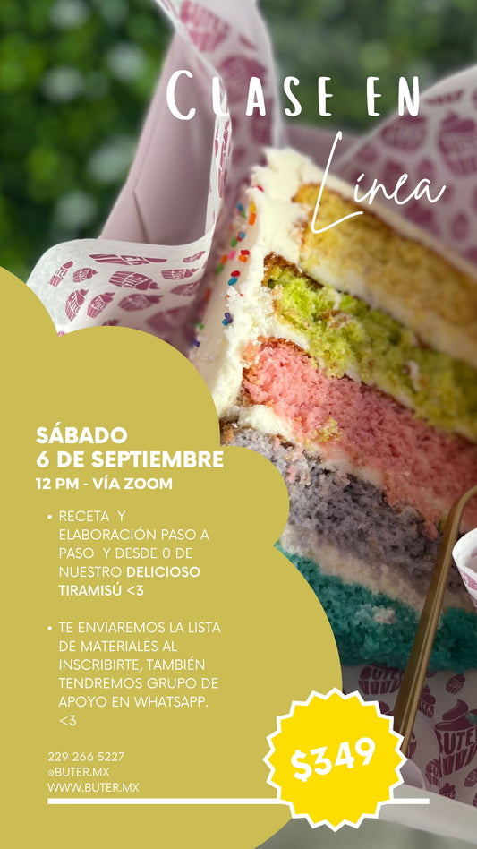 CLASE "PASTEL ARCOÍRIS" <3
