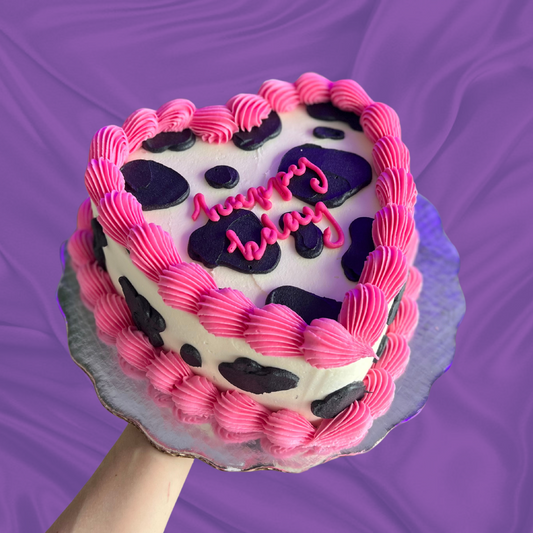 🐮 COW CAKE 🐮 corazón